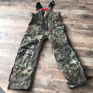 Mosy oak bibs boys 12/14